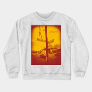 Chestnut Street & Central Avenue DESERT SKORM, Glendale, California by Mistah Wilson Crewneck Sweatshirt